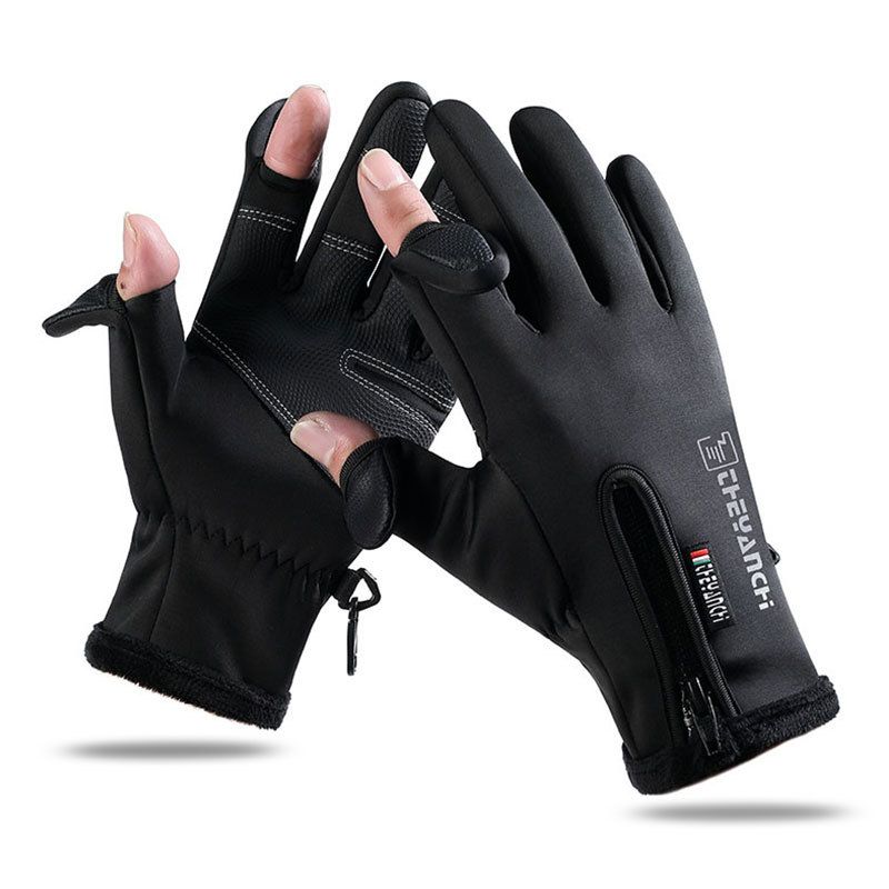 Hommes Style Simple Lettre Polyester Gants 1 Paire
