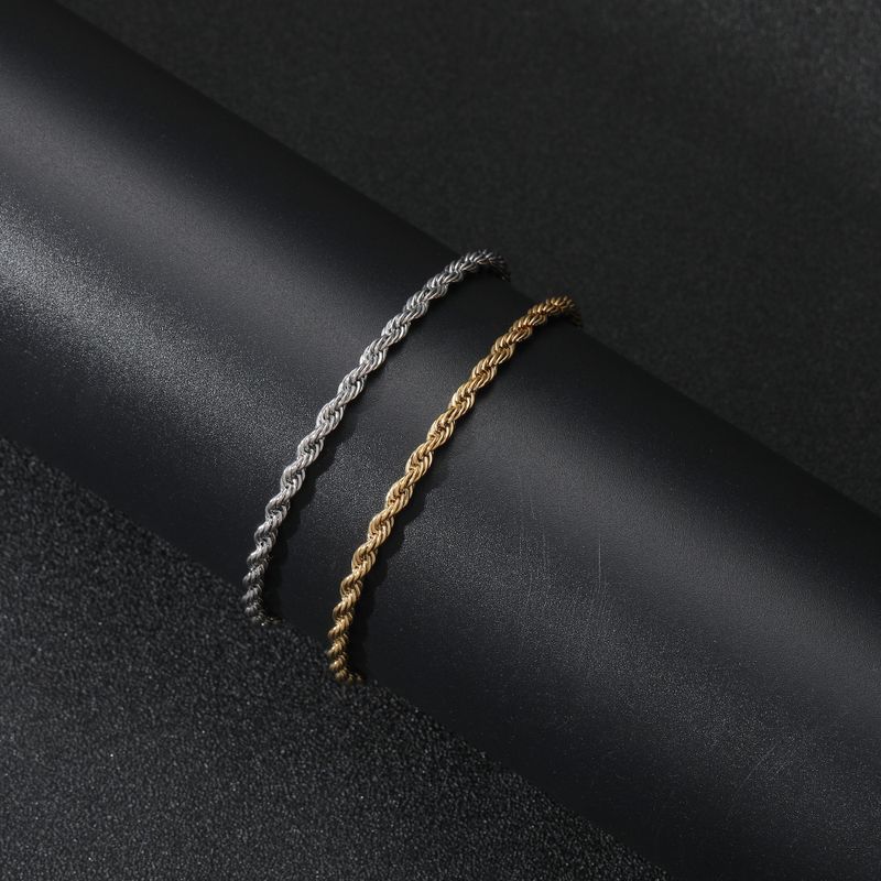 Fashion Geometric Titanium Steel Plating Bracelets 1 Piece
