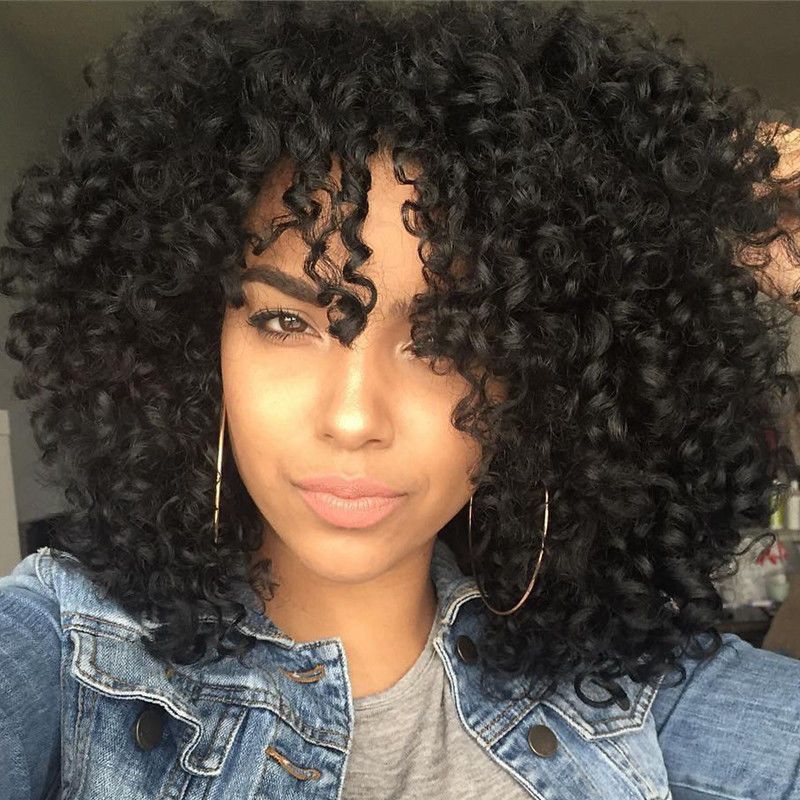 Women's Simple Style Street High Temperature Wire Short Curly Hair Wigs