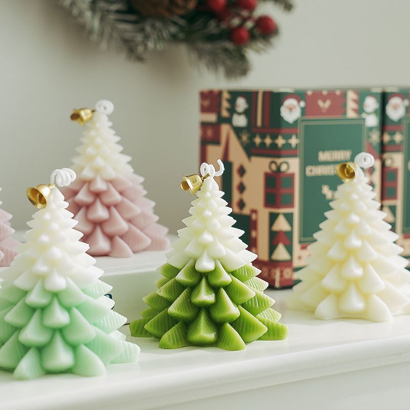 Christmas Fashion Christmas Tree Paraffin Daily Candle 1 Piece