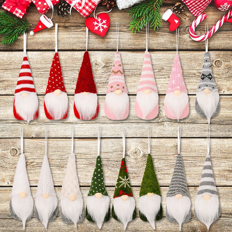 Christmas Fashion Stripe Cloth Party Hanging Ornaments 1 Piece