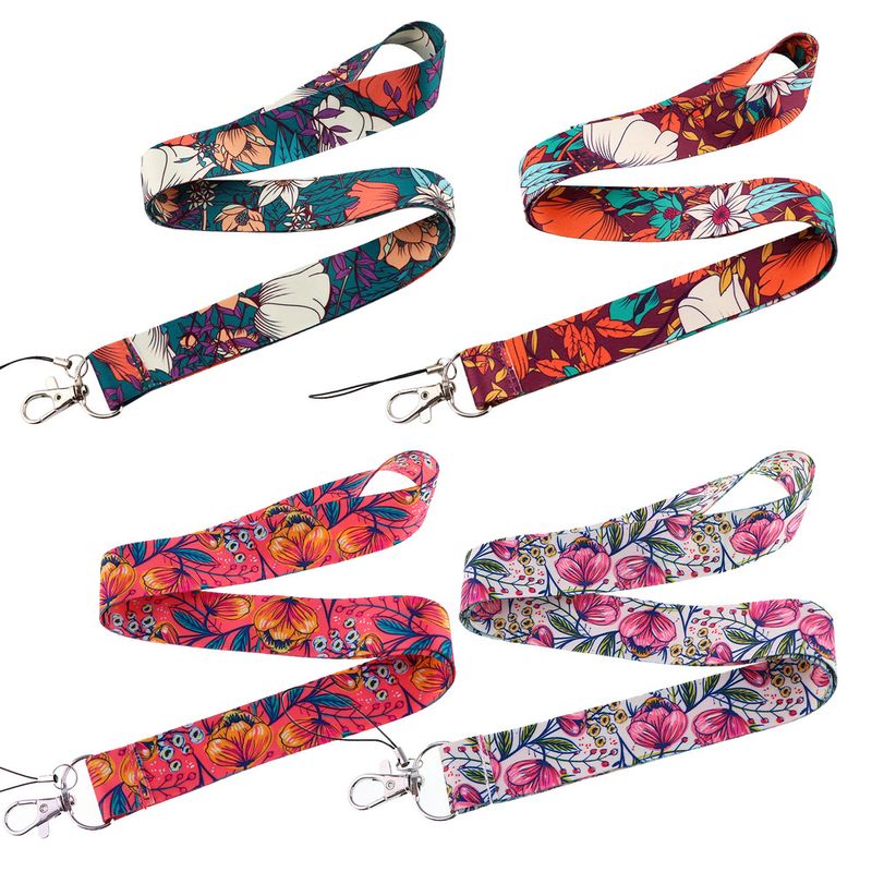 New Style Double-sided Printing Ribbon Accessories Polyester Lanyard