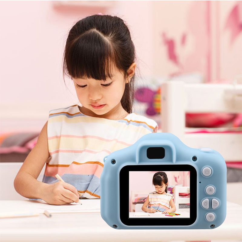 X2 Children's Digital Camera Hd Cartoon Photography Children's Mini Children's Camera Toy Children's Birthday Gifts