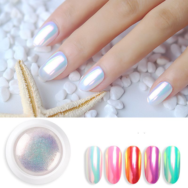 Sweet Colorful Shell Nail Decoration Accessories