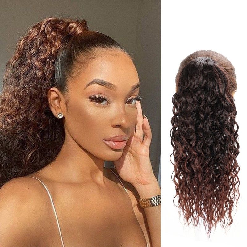 Women's Fashion Casual High Temperature Wire Ponytail Wigs