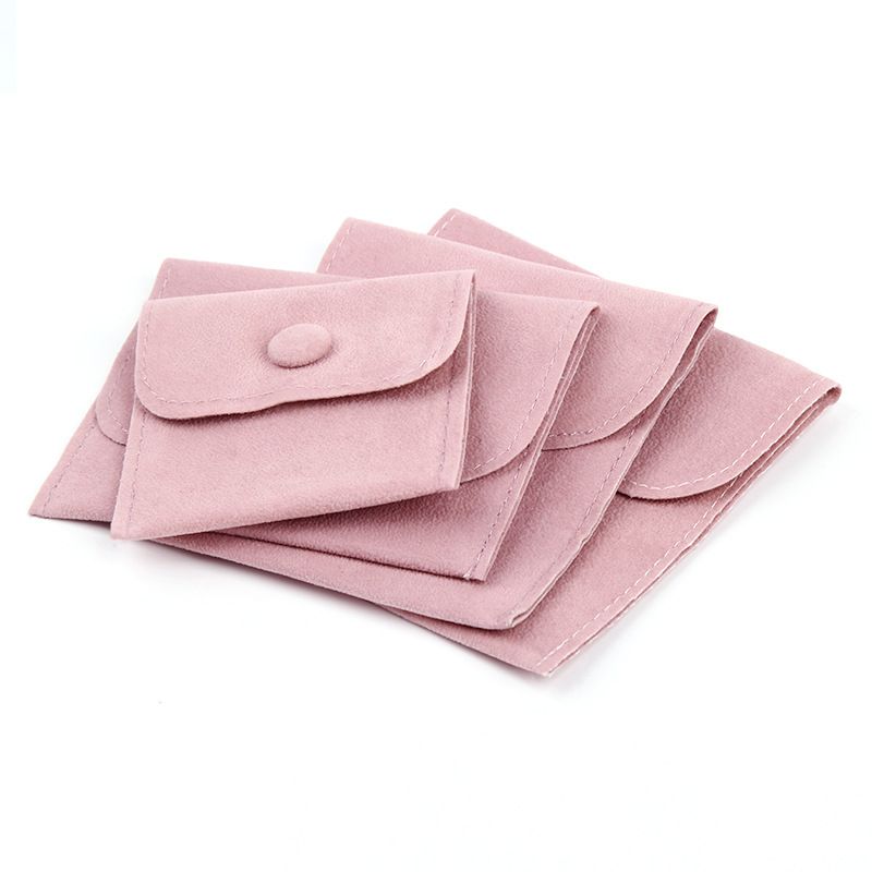 Casual Solid Color Claimond Veins, Velvet Jewelry Packaging Bags