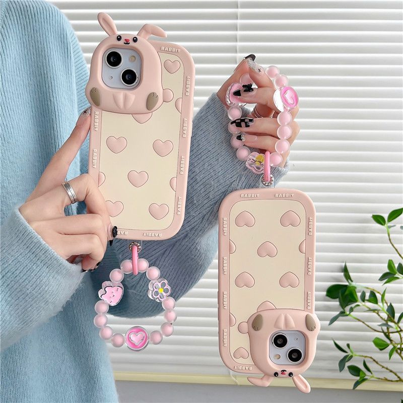 Mignon Dessin Animé Gel De Silice   Téléphone Accessoires