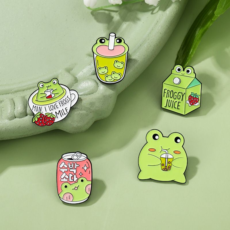 Cute Animal Alloy Plating Unisex Brooches