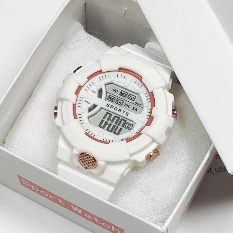 Fashion Round Buckle Electronic Women's Watches