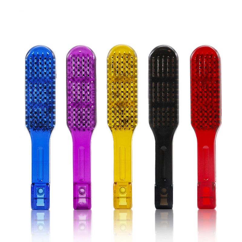 Fashion Solid Color Plastic Hairdressing Comb
