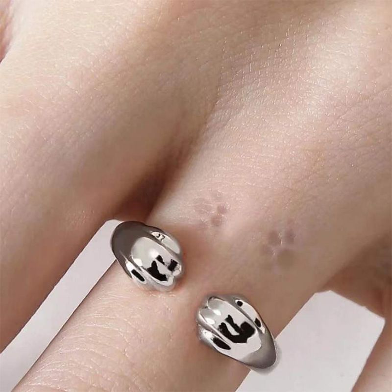 Cartoon Style Animal Copper Plating Open Ring 1 Piece