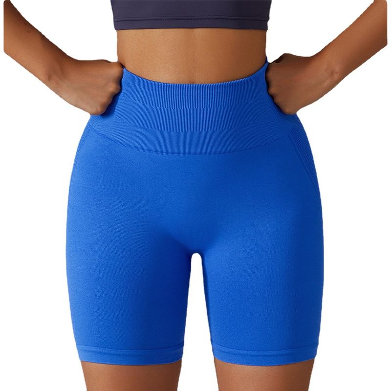 Sports Solid Color Nylon Active Bottoms Shorts