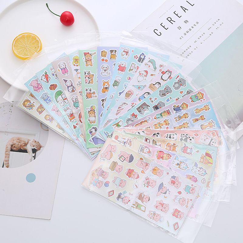 Cartoon Children's Self-adhesive Reward Stickers Three-dimensional Bubble Stickers