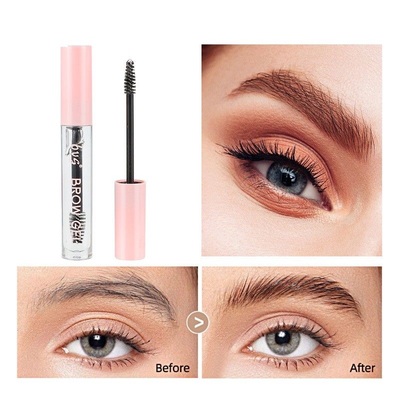 Fashion Smear-proof Makeup Transparent Eyebrow Eyelashes Styling Cream