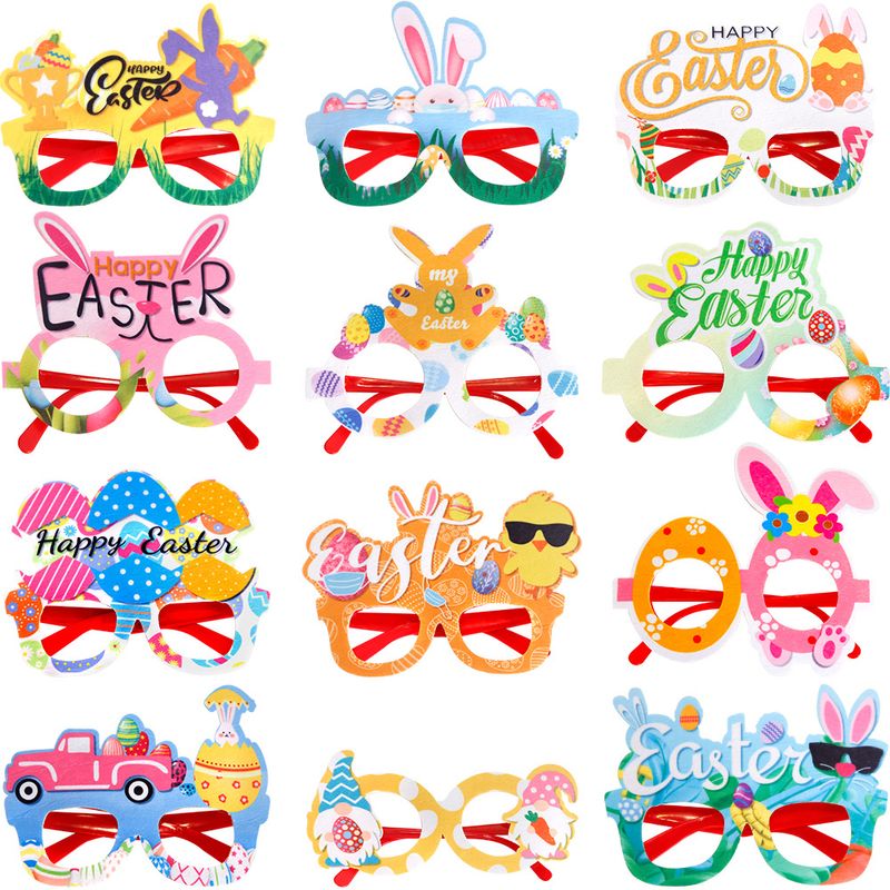 Easter Cartoon Character Plastic Felt Cloth Holiday Party Blindfold 1 Piece