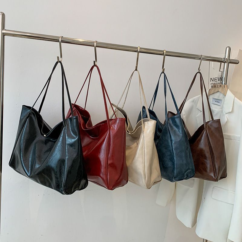 Women's Large All Seasons Pu Leather Fashion Tote Bag