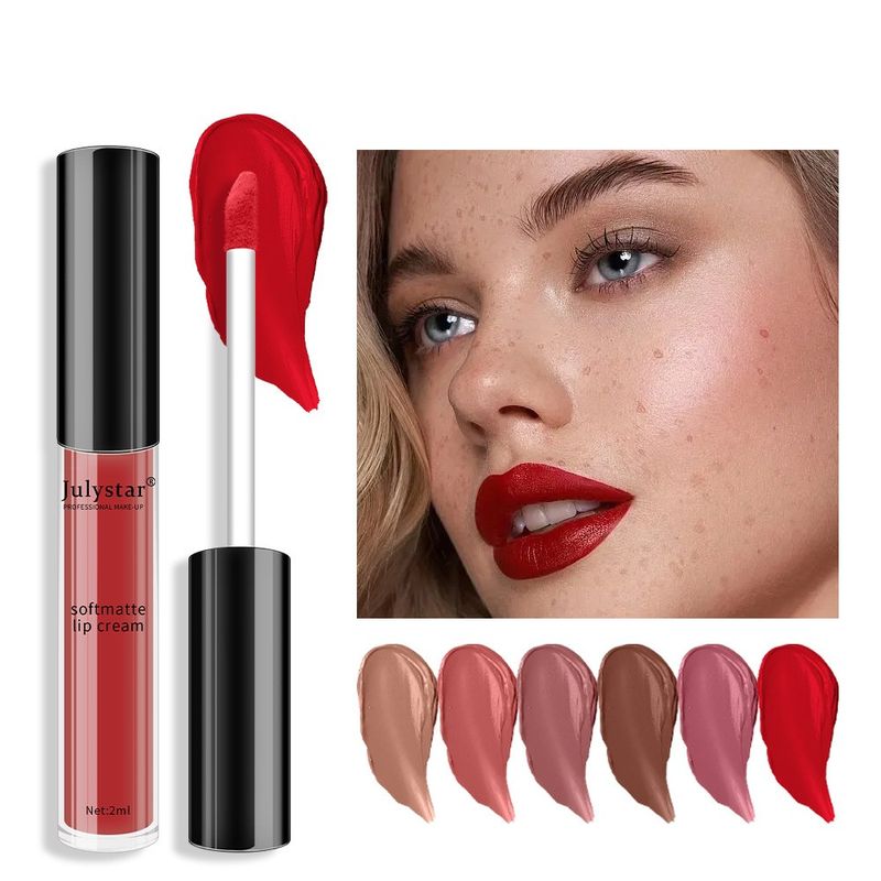 Maquillage De Noël Lèvre Et Joue Double-utiliser Rouge À Lèvres Brillant À Lèvres