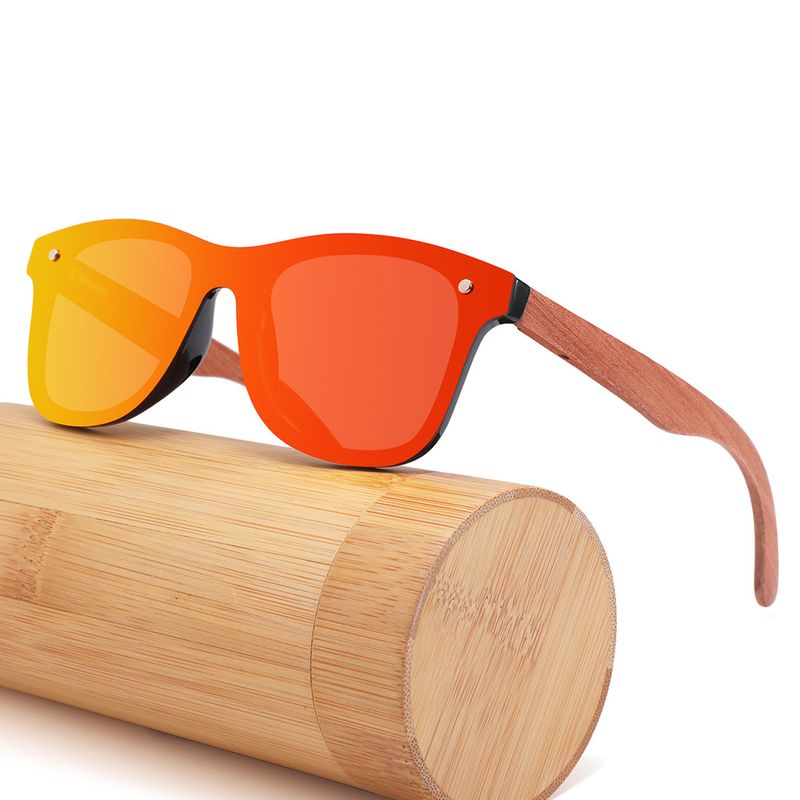 Casual Retro Fashion Solid Color Tac Square Frameless Women's Sunglasses