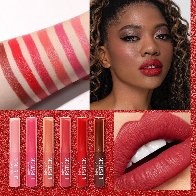 Colored Natural Long Lasting Velvet Beauty Matte Waterproof Lipstick