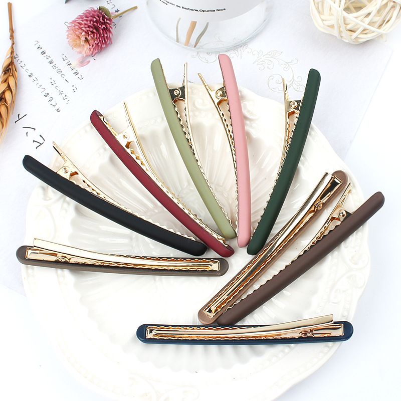 Simple Style Solid Color Pc Hair Clip 1 Piece