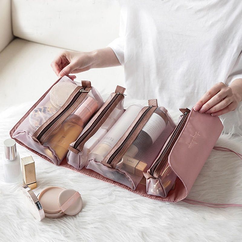 Nylon Solid Color Casual Multifunctional Storage Bag
