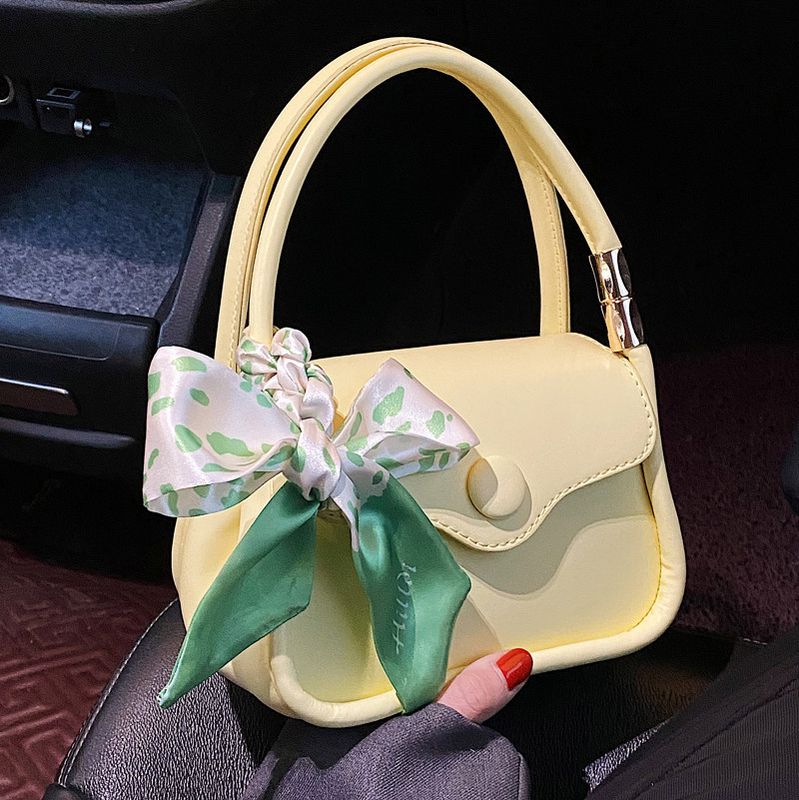 2022 New Fashion Bow Portable Messenger Handbag 19*14*12cm