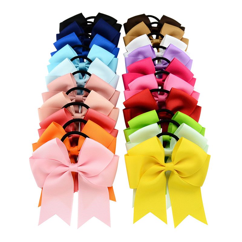 New Ladies Ribbon Fishtail 4.5 Pulgadas Bow Hairpin Ladies Children&#39;s Hair Accessories
