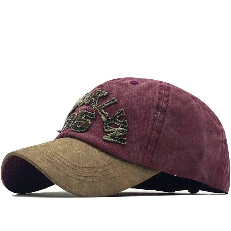 Fashion Letter Embroidered Women's Men's Outdoor Peaked Cap