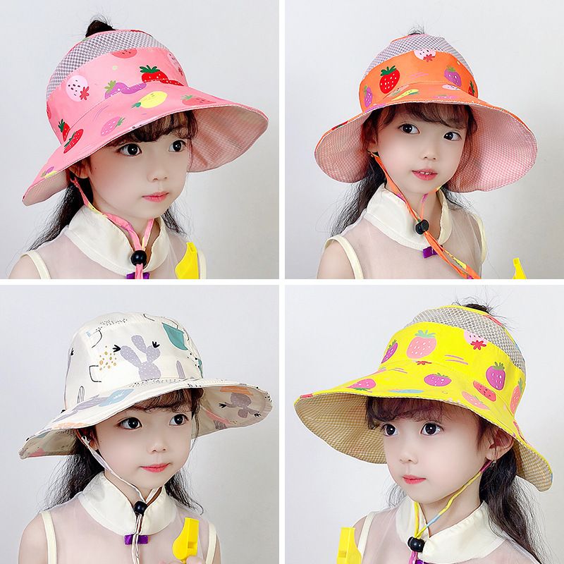 Sombrero Anti-ultravioleta Superior Vacío Para Niños Y Niñas De Verano Para Niños Y Niñas