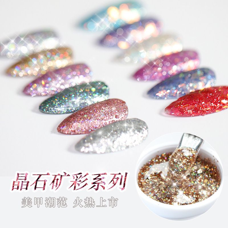 Japanischer Stil Neues Buntes Flash-nagellack-gel-set 12 Farben