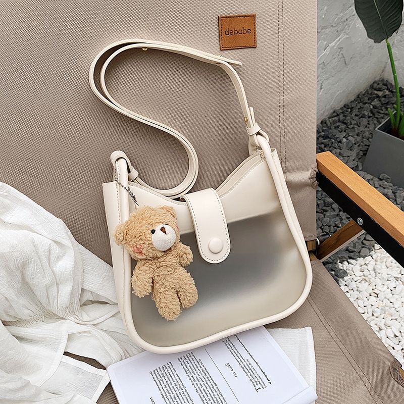 Fashion Transparent Jelly Bag Women's New Underarm Bag 25*23*8cm