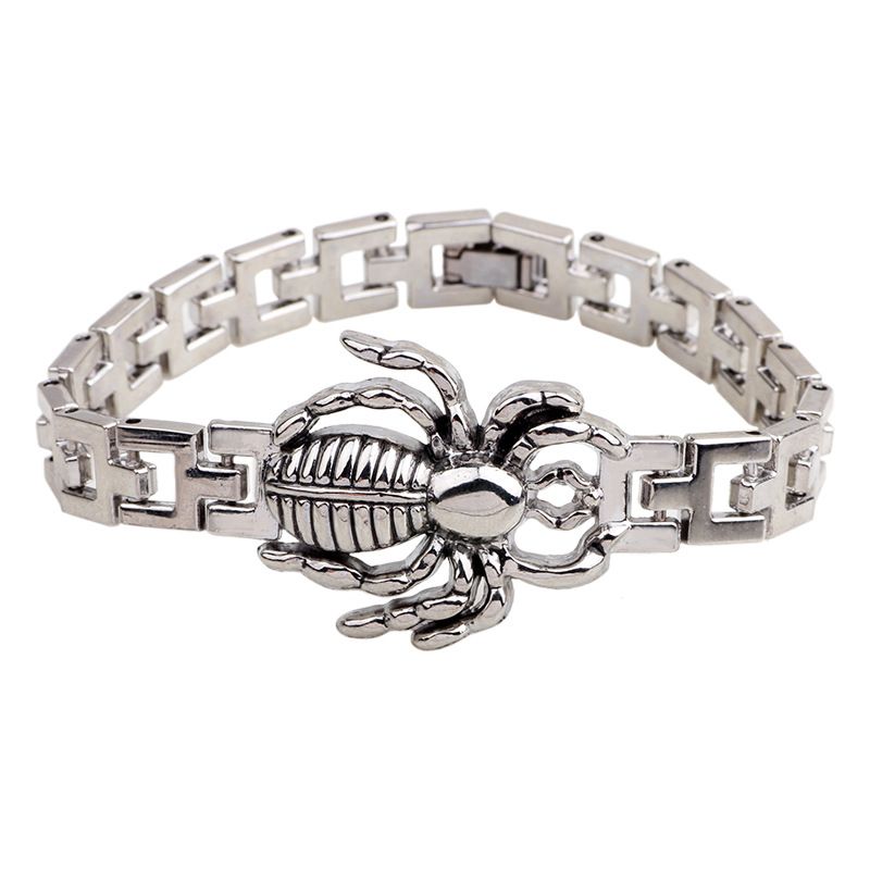 Fashion Creative Spider Titanium Steel Jewelry Insect Bracelet