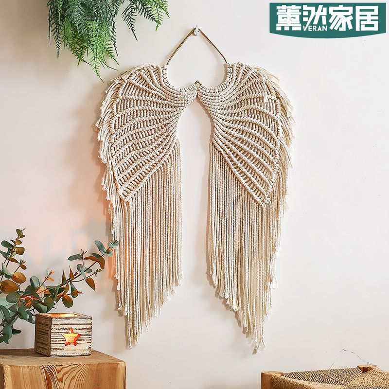 New Angel Wings Woven Tapestry Cotton Hand-woven Pendant Wall Hanging Decoration