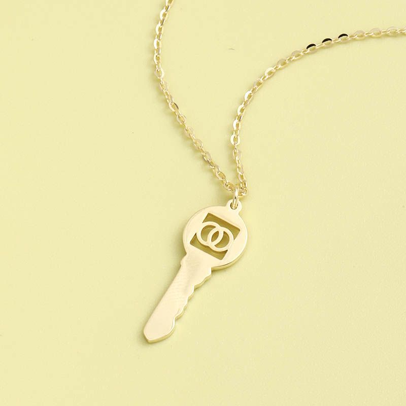 Simple Classic Key S925 Necklace