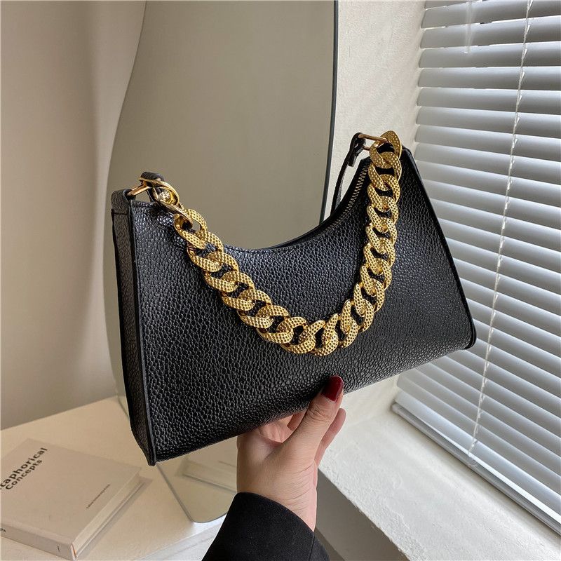 Fashion Chain Handbag Shoulder Rmpit Bag24.5*17*6.5cm