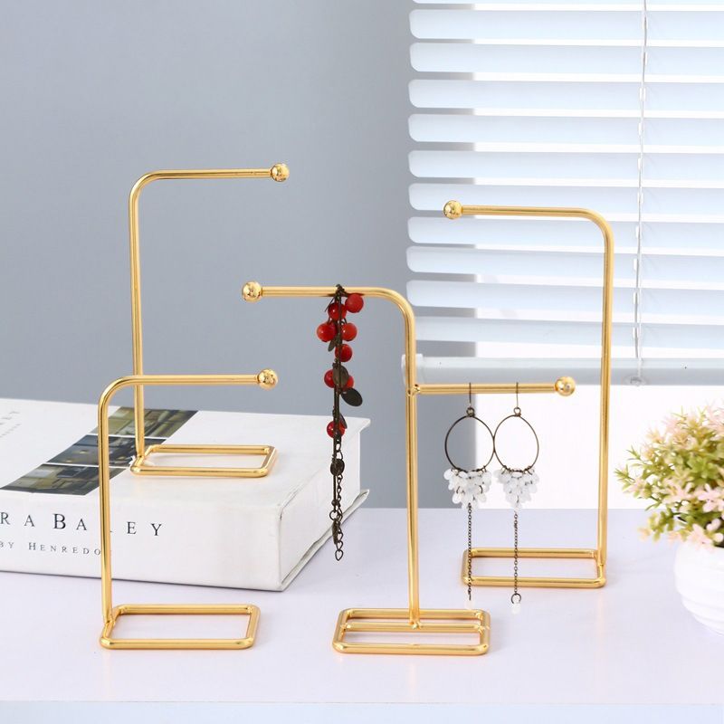 New Home Earring Storage Rack Counter Jewelry Hanging Rack Jewelry Display Stand Hanging Earring Shelf Jewelry Rack