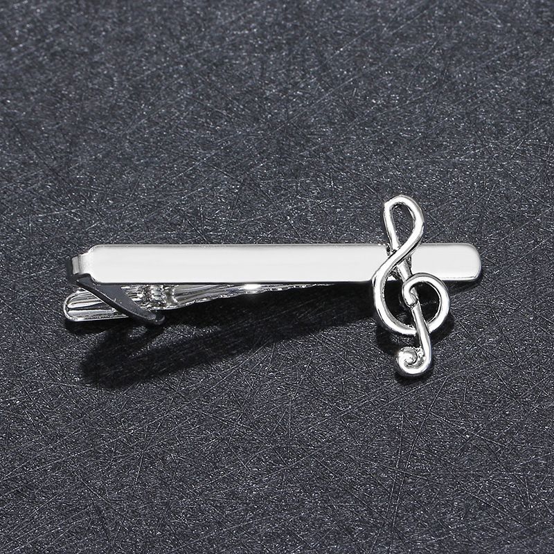 Cross-border Hot-selling Accessories European And American Fashion Hot-selling Accessories Men&#39;s Tie Clip Business Shirt Note Clip
