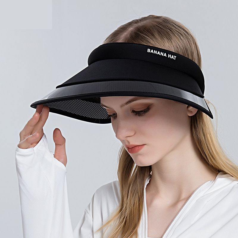 Moda Nuevo Sombrero De Copa Protector Solar De Seda De Hielo Señoras Verano Al Aire Libre