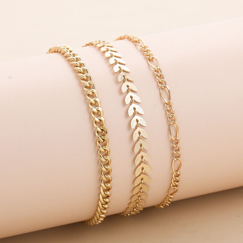 Multi-layer Beach New Fashion Accessories Women's Alloy Anklet