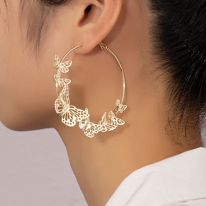 Ins Style Luxurious Lady Geometric Alloy Women's Earrings