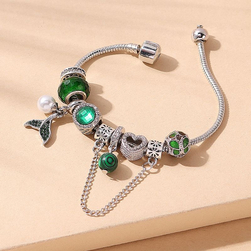 Coréenne Style Raffiné Élégant Et Polyvalent Creative Perle Fishtail Bracelet