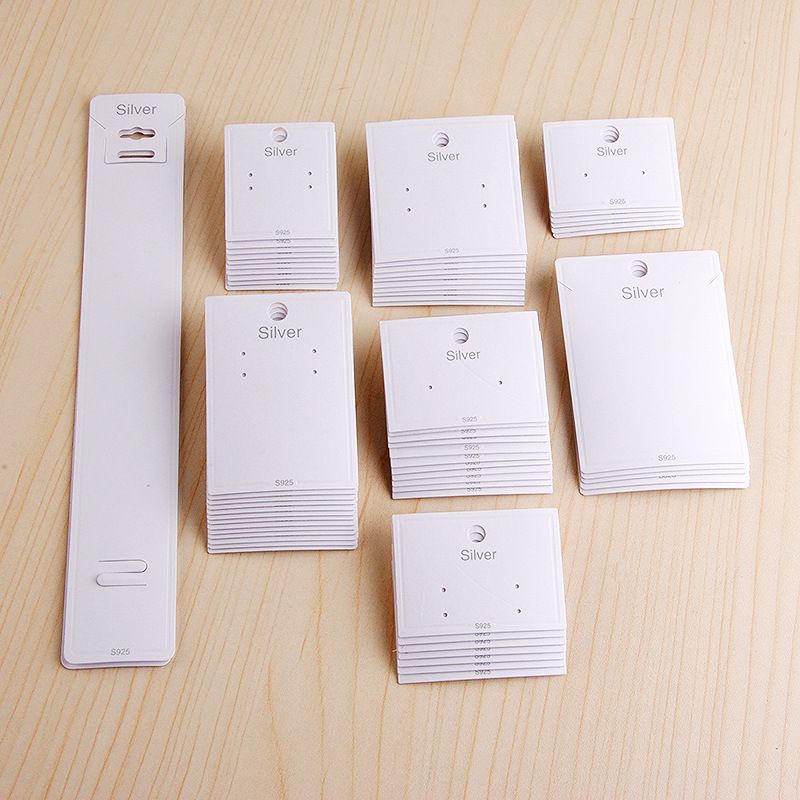 Earring Card Stock Pvc Hook Packaging Card