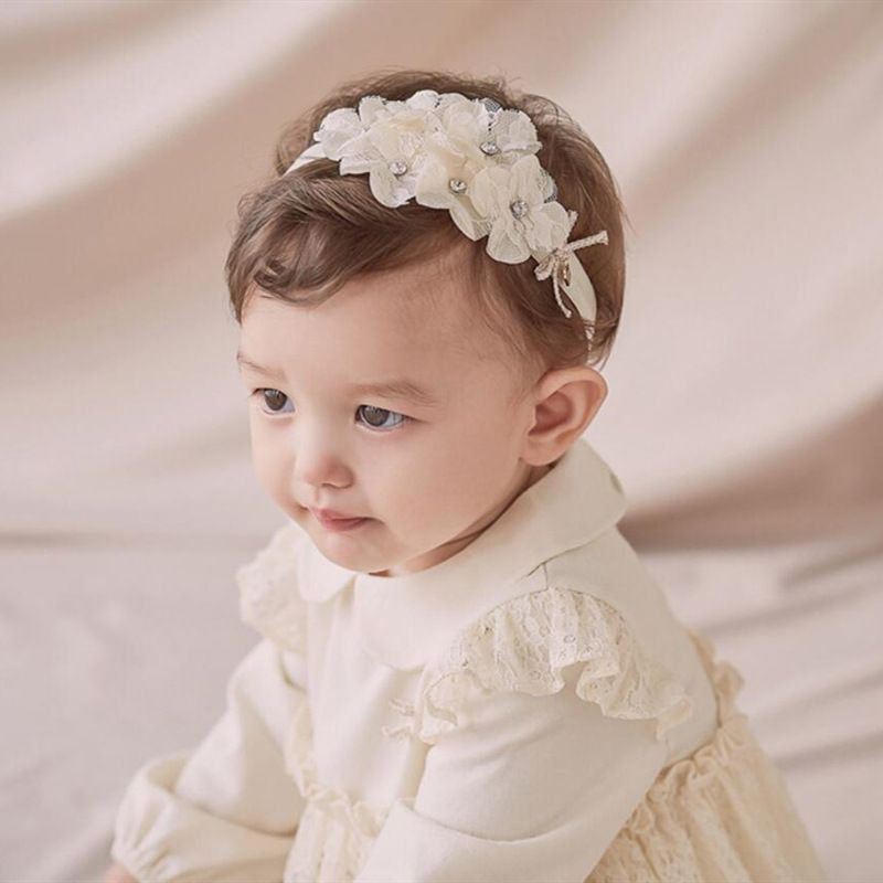 Simple Diamond Flower Baby's Headband