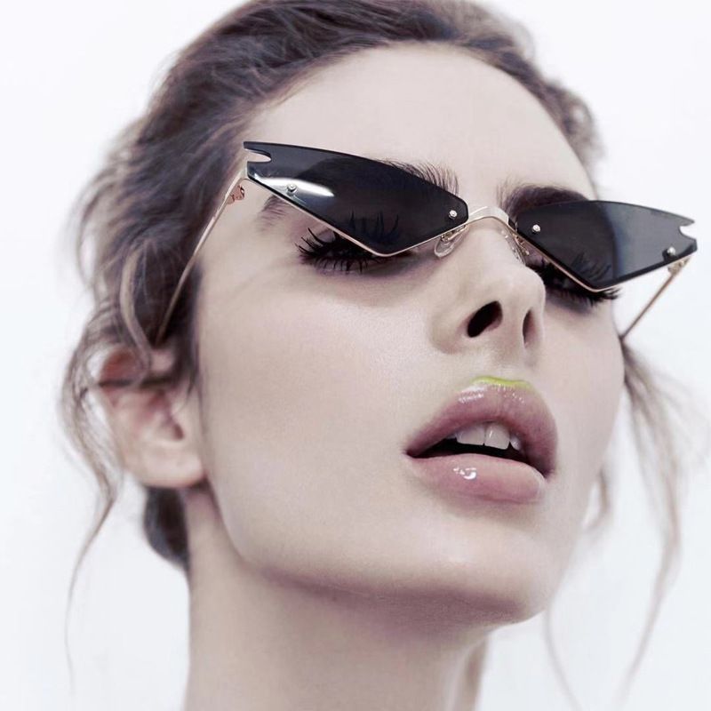 Neue Mode Cat Eye Weibliche Bunte Sonnenbrille