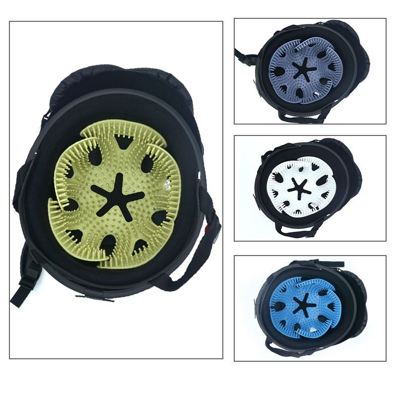 Simple Heat Resistant Breathable Silicone Motorcycle Helmet Pad