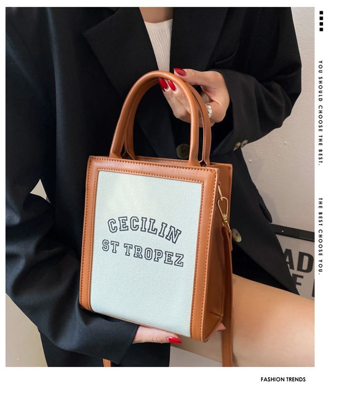 Handbag Women&#39;s Bag 2022 Summer New Trendy Niche Design Messenger Bag High-end All-match Small Square Bag