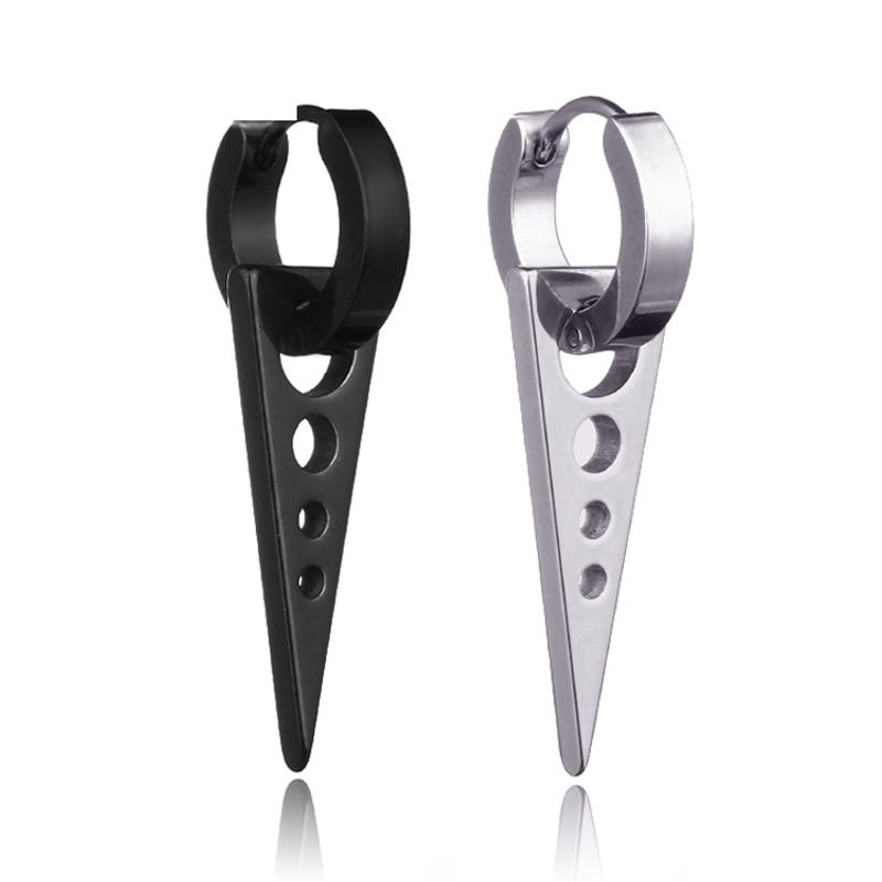 Mode Einfach Geometrische Titan Stahl Ohr Knochen Clip Dreieck Ohr Clip