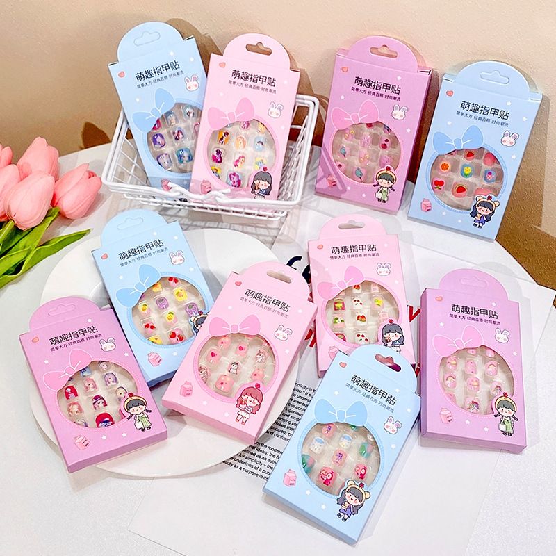 Children's Nail Baby Princess Waterproof Cartoon Safe Non-toxic Finger Stickers