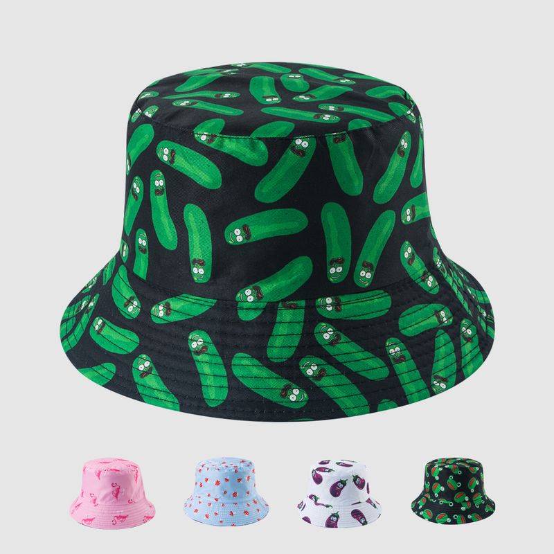 Unisex Hip Hop Tier Anlage Drucken Bucket Hat