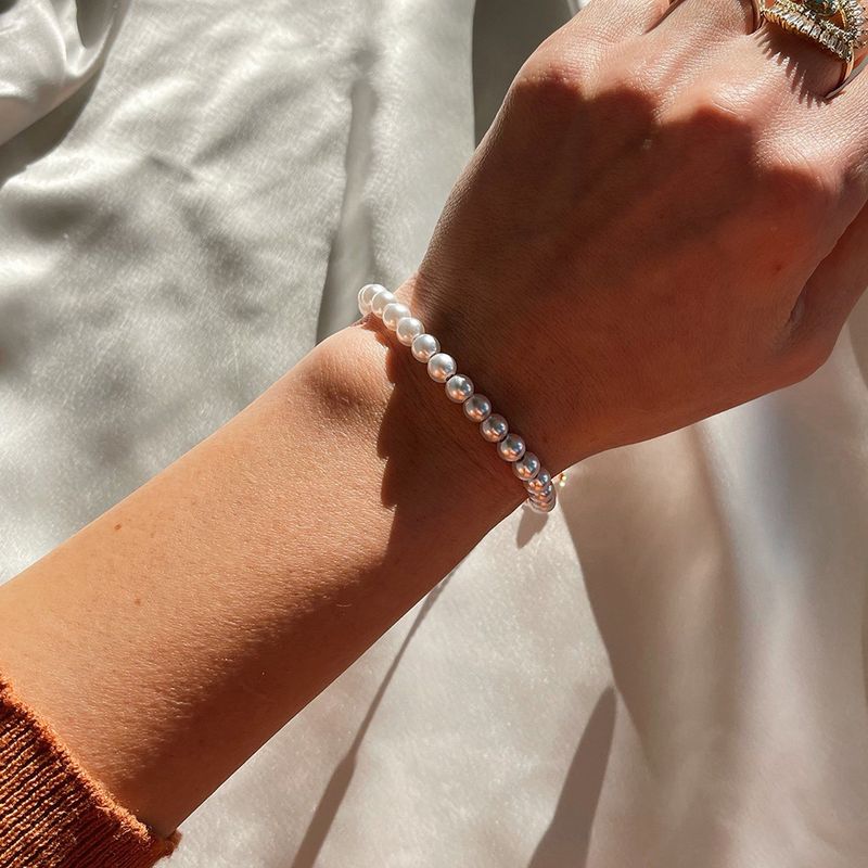 Mode Einfache Barocke Perle Perlen Retro Armband Großhandel
